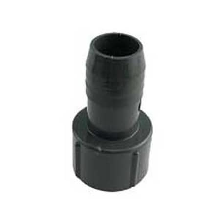 Boshart Industries 2 in. Plastic Pipe Adapter - Grey 279224